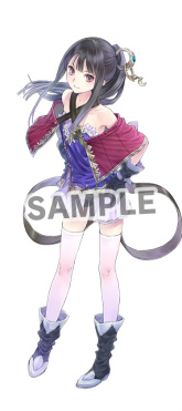 画像ギャラリー No.003のサムネイル画像 / 「メルルのアトリエ」，キャラクター人気投票上位5名の等身大タオル化が決定。トトリ，ミミ，メルルは岸田メル氏の描き下ろしデザインに