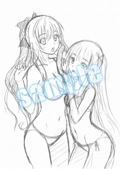 画像ギャラリー No.003のサムネイル画像 / 「さかあがりハリケーン Portable」，店舗別特典の情報が公開に。“描き下ろし特典”の過激さがうかがえるラフ画も