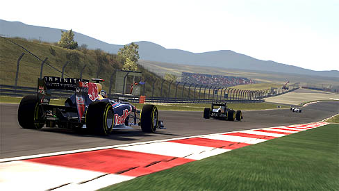 画像ギャラリー No.003のサムネイル画像 / 「F1 2011」の最新ムービー公開。「EGO」エンジンによる迫力のレースシーンは,さらにパワーアップ