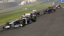 画像ギャラリー No.004のサムネイル画像 / 発売迫る「F1 2011」の最新ムービーとスクリーンショットが公開。新たなフィーチャーである「セーフティカー」で，ゲームプレイはどう変わるのか