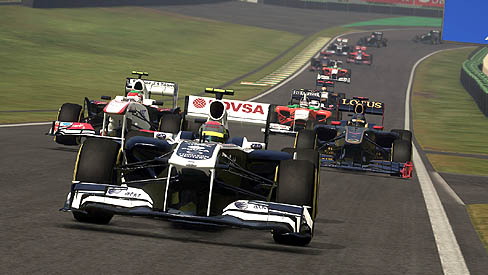 画像ギャラリー No.005のサムネイル画像 / 発売迫る「F1 2011」の最新ムービーとスクリーンショットが公開。新たなフィーチャーである「セーフティカー」で，ゲームプレイはどう変わるのか