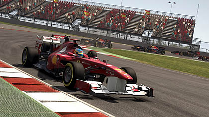 画像ギャラリー No.007のサムネイル画像 / 発売迫る「F1 2011」の最新ムービーとスクリーンショットが公開。新たなフィーチャーである「セーフティカー」で，ゲームプレイはどう変わるのか