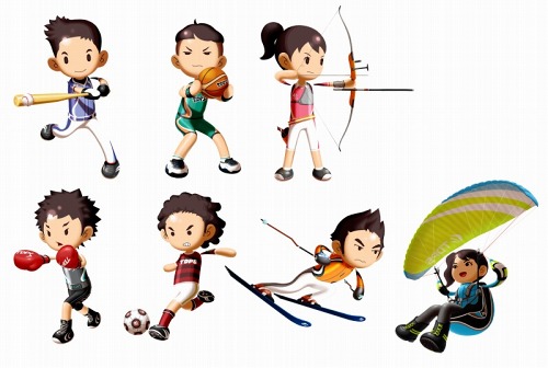 画像ギャラリー No.003のサムネイル画像 / 「タッチ！ダブルペンスポーツ」，サッカーやアーチェリー，パラグライダーの詳細が明らかに。通信対戦機能などの情報も