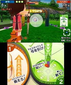 画像ギャラリー No.016のサムネイル画像 / 「タッチ！ダブルペンスポーツ」，サッカーやアーチェリー，パラグライダーの詳細が明らかに。通信対戦機能などの情報も