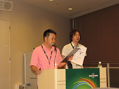 画像ギャラリー No.001のサムネイル画像 / ［CEDEC 2011］パッケージングという手法によって奇抜さを面白さに変える。「タッチ！ダブルペンスポーツ」を開発したindies0流ゲーム開発の方法論