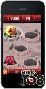 画像ギャラリー No.006のサムネイル画像 / ガマニア,カジュアルアクション「HERO: 108」をApp Storeで無料配信