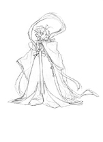 画像ギャラリー No.020のサムネイル画像 / PSP「俺の屍を越えてゆけ」最新情報。謎の2キャラクターのラフを含む佐嶋真実氏の描き下ろしイラストが公開に