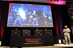 画像ギャラリー No.013のサムネイル画像 / ゲーム大会に新日本プロレスの棚橋弘至選手と後藤洋央紀選手も参加した「バイオハザード オペレーション・ラクーンシティ」完成発表会をレポート