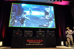 画像ギャラリー No.015のサムネイル画像 / ゲーム大会に新日本プロレスの棚橋弘至選手と後藤洋央紀選手も参加した「バイオハザード オペレーション・ラクーンシティ」完成発表会をレポート