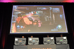 画像ギャラリー No.030のサムネイル画像 / ゲーム大会に新日本プロレスの棚橋弘至選手と後藤洋央紀選手も参加した「バイオハザード オペレーション・ラクーンシティ」完成発表会をレポート