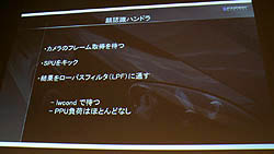 画像ギャラリー No.017のサムネイル画像 / ［CEDEC 2011］プレイヤーがイケメンだったら，ゲームの難度がアップする？　「グランツーリスモ5」にも使われた，顔認識技術の最先端を紹介
