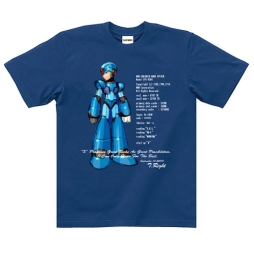 画像ギャラリー No.006のサムネイル画像 / 「ロックマンX」の刺繍ワッペン5種とTシャツ3種が5月26日に発売