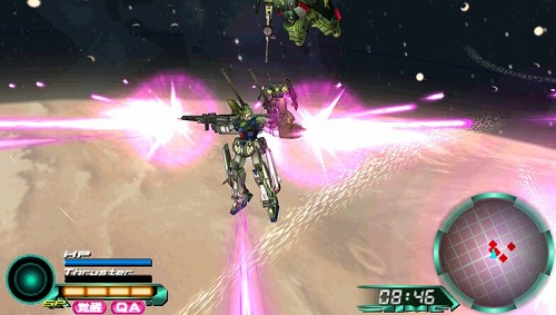 画像ギャラリー No.008のサムネイル画像 / 「ガンダム メモリーズ 〜戦いの記憶〜」，「ミッションモード」の詳細や「コンボ」攻撃の情報が公開。シナンジュ，リゼルなどの新たな参戦機体も明らかに