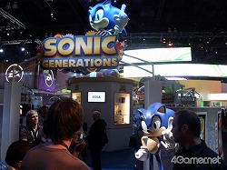 画像ギャラリー No.003のサムネイル画像 / ［E3 2011］クラシックなソニックとモダンなソニック，2人のソニックが夢の共演。「ソニック ジェネレーションズ」の実機プレイ＆開発者プレゼンテーションの模様をレポート