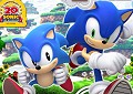 予約特典は歴代ソニックのサントラ，PS3/Xbox 360「ソニック ジェネレーションズ 白の時空」，3DS「ソニック ジェネレーションズ 青の冒険」12月8日発売
