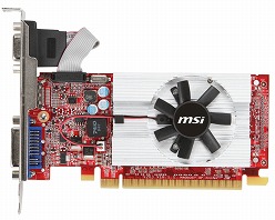 画像ギャラリー No.003のサムネイル画像 / Low Profile版のMSI製GT 520カードが発売。予想実売価格は5800円前後