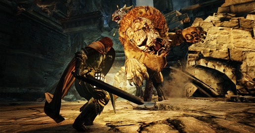 画像ギャラリー No.007のサムネイル画像 / ［TGS 2011］「Dragon's Dogma」で2種類の“ボス戦”を体験。力押しより戦術が重要，敵の弱点を突いて優位に攻めろ