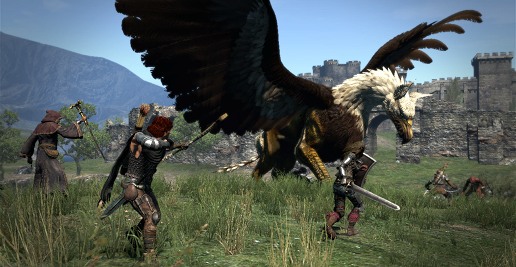 画像ギャラリー No.008のサムネイル画像 / ［TGS 2011］「Dragon's Dogma」で2種類の“ボス戦”を体験。力押しより戦術が重要，敵の弱点を突いて優位に攻めろ