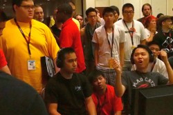 画像ギャラリー No.014のサムネイル画像 / ［EVO2013］2日目リザルトまとめ。「UMvC3」日本勢は無念の全滅，「ストクロ」優勝は強豪Infiltration選手の手に。最終日「スパ4」決勝に向かう日本人選手4名への動画インタビューも掲載