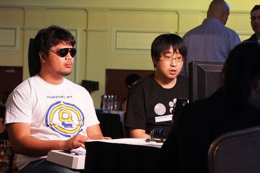 画像ギャラリー No.007のサムネイル画像 / ［EVO2013］アメリカの選手たちが開催国の意地を見せた「EVO2013」最終日レポート。「スパIV AE Ver.2012」で優勝したXian選手のインタビューも掲載