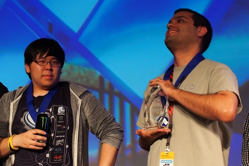 画像ギャラリー No.020のサムネイル画像 / ［EVO2013］アメリカの選手たちが開催国の意地を見せた「EVO2013」最終日レポート。「スパIV AE Ver.2012」で優勝したXian選手のインタビューも掲載