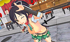 画像ギャラリー No.007のサムネイル画像 / 爆乳具合の事前チェックに最適。3DS「閃乱カグラ -少女達の真影-」，できたてほやほやの最新プロモーションムービーを4GamerにUp