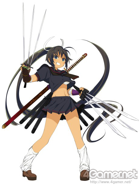 画像ギャラリー No.033のサムネイル画像 / 「閃乱カグラ -少女達の真影-」，ライバル勢はやはり手強い？　“悪忍”養成機関，秘立蛇女子学園のメンバー達が公開に