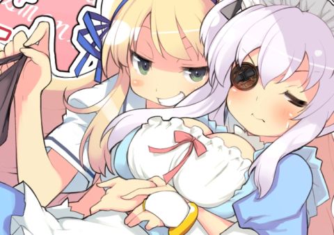 画像ギャラリー No.010のサムネイル画像 / 「閃乱カグラ」新連載決定。ショートノベル第4話“メイド喫茶で生着替え”公開