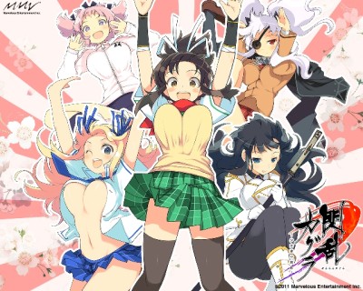 画像ギャラリー No.001のサムネイル画像 / 本日発売「閃乱カグラ -少女達の真影-」，公式サイトにて描き下ろし壁紙公開。購入者限定プレゼントも