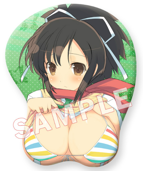 画像ギャラリー No.001のサムネイル画像 / ホビーストックより「閃乱カグラ」のマウスパッド＆抱き枕カバー登場。「マブラヴ オルタネイティヴ」の「MiG-21 バラライカ 黒の宣告仕様」も予約受付開始 