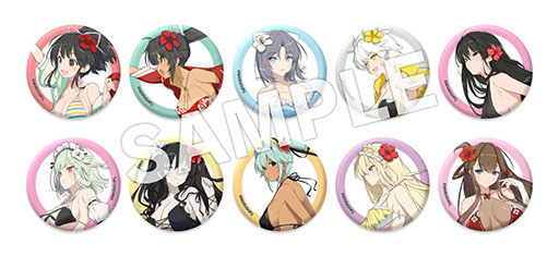 画像ギャラリー No.005のサムネイル画像 / 展示会「閃乱カグラTEN」がいよいよ明日開幕。イラスト集やアクリルスタンドなど会場内で先行販売されるグッズ情報が公開に