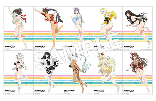 画像ギャラリー No.010のサムネイル画像 / 展示会「閃乱カグラTEN」がいよいよ明日開幕。イラスト集やアクリルスタンドなど会場内で先行販売されるグッズ情報が公開に