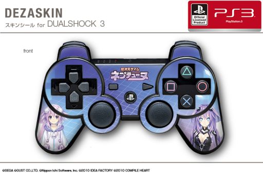画像ギャラリー No.002のサムネイル画像 / 「超次元ゲイム ネプテューヌ」仕様のPS3用スキンシールが発売