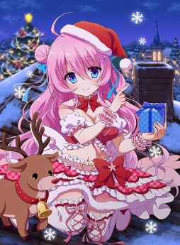 画像ギャラリー No.001のサムネイル画像 / 「桃色大戦ぱいろん・生」,音咲カノンのXmas限定版が登場