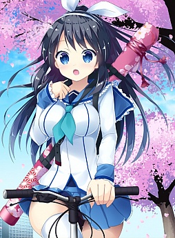 画像ギャラリー No.002のサムネイル画像 / 「桃色大戦ぱいろん・生」葉月勇花と山切詩弦の日常ver.を本日実装