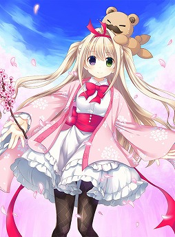 画像ギャラリー No.002のサムネイル画像 / 「桃色大戦ぱいろん・生」,新SRに白檀リリィとナユタの春限定ver.が追加