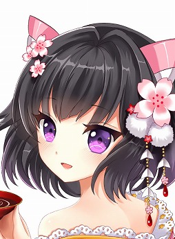 画像ギャラリー No.003のサムネイル画像 / 「桃色大戦ぱいろん・生」,新SRに白檀リリィとナユタの春限定ver.が追加