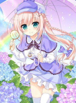 画像ギャラリー No.001のサムネイル画像 / 「桃色大戦ぱいろん・生」梅雨ver.のグロリアとあやめが新SRで登場