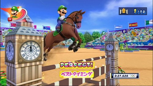 画像ギャラリー No.002のサムネイル画像 / Wii版「マリオ&ソニック AT ロンドンオリンピックTM」が12月8日に発売。マリオとソニックがオリンピック正式種目や「ドリーム競技」に挑む