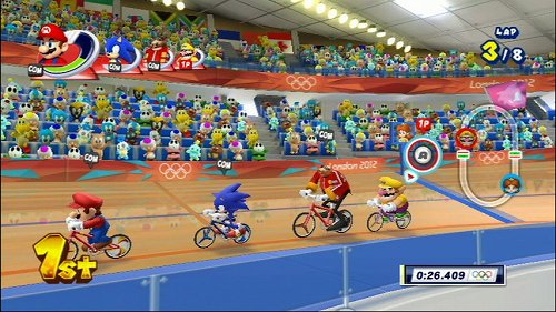 画像ギャラリー No.004のサムネイル画像 / Wii版「マリオ&ソニック AT ロンドンオリンピックTM」が12月8日に発売。マリオとソニックがオリンピック正式種目や「ドリーム競技」に挑む