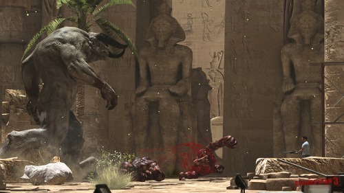 画像ギャラリー No.005のサムネイル画像 / ［Gamescom］海外で10月に発売されるおバカ系FPS「Serious Sam 3: BFE」をプレイしてきた。なんと日本語化作業が進行中