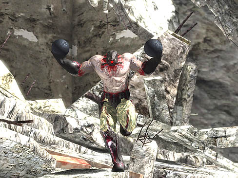 画像ギャラリー No.005のサムネイル画像 / 「Serious Sam 3: BFE」の最新ムービーが公開。バカでかい武器をぶっ放すだけが，能じゃないのだ
