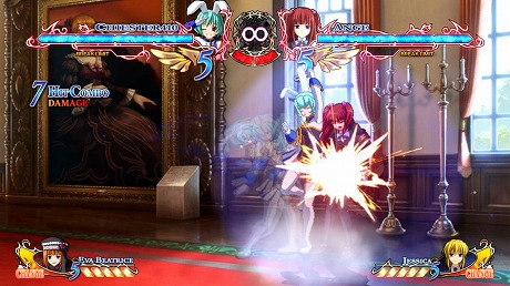 画像ギャラリー No.006のサムネイル画像 / 「黄金夢想曲X」，シエスタ410のコマンド表やコンボムービーを4GamerにUp。黄金の弓とうさぎローリングで相手を“にぇにぇ”言わせるにぇ