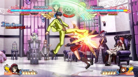 画像ギャラリー No.003のサムネイル画像 / 「黄金夢想曲X」登場キャラクター「右代宮 譲治」のコマンド表とムービーを掲載。潤沢な金……ではなく，SPゲージを活用して敵を圧倒するのだ