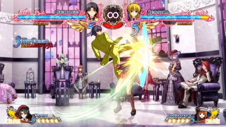 画像ギャラリー No.005のサムネイル画像 / 「黄金夢想曲X」登場キャラクター「右代宮 譲治」のコマンド表とムービーを掲載。潤沢な金……ではなく，SPゲージを活用して敵を圧倒するのだ
