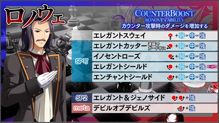 画像ギャラリー No.004のサムネイル画像 / 「黄金夢想曲X」執事の優雅さと悪魔の暴力的な側面が同居する「ロノウェ」を紹介。強烈なカウンターやコンボなどをムービーで確認しよう