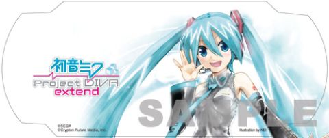 画像ギャラリー No.001のサムネイル画像 / 「初音ミク -Project DIVA- extend」，11月10日にPSP装飾品3点セット発売