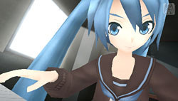 画像ギャラリー No.002のサムネイル画像 / 「初音ミク -Project DIVA- extend」に，wowaka氏の楽曲「ローリンガール」が収録。初音ミクが新モジュールのセーラー服を着た最新PVも公開