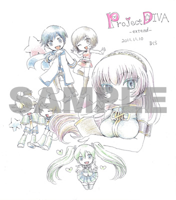 画像ギャラリー No.017のサムネイル画像 / 「初音ミク -Project DIVA- extend」抽選会を大阪と東京で11月10日に開催