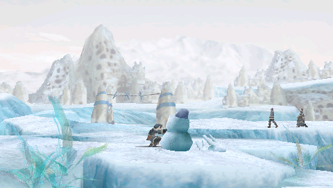 画像ギャラリー No.006のサムネイル画像 / PSP「FRONTIER GATE」の最新スクリーンショットが公開に。海岸，氷湖，乾いた原野などのマップバリエーションをチェック